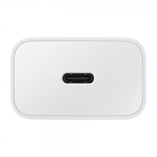 Samsung Original Laddare med USB-C Kabel 15W PD Power Adapter Vit