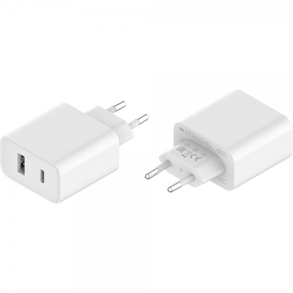 Xiaomi Original Laddare Mi 33W Wall Charger Type-A + Type-C