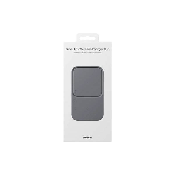Samsung Original Super Fast Wireless Charger Duo Svart