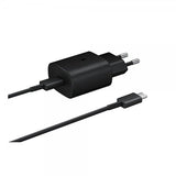 Samsung Original Väggladdare 25W med Type C till Type C-kabel Svart
