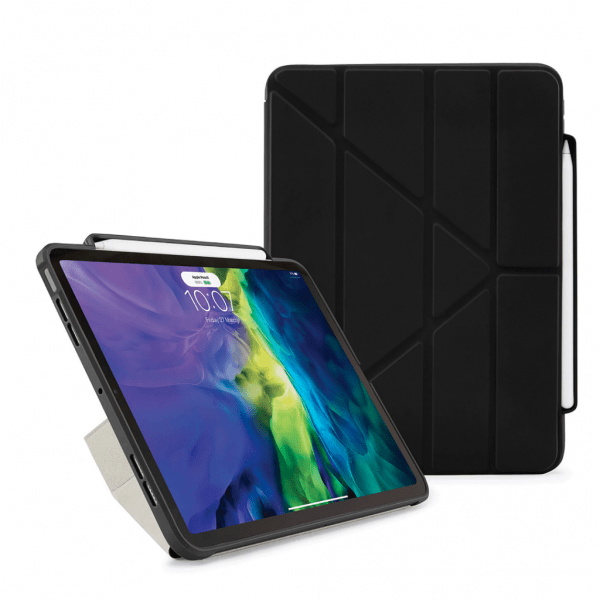 Pipetto iPad Air 10.9 (gen 4/5) Fodral Origami No3 Svart