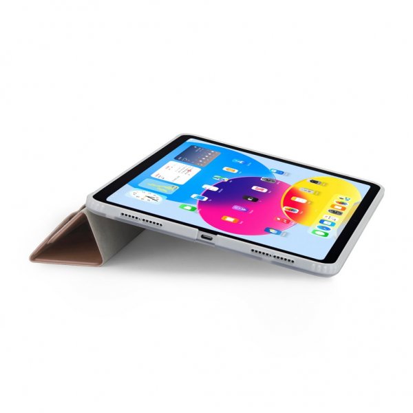 Pipetto iPad 10.9 (gen 10)/iPad 11 (A16) Fodral Origami No1 Original Case Metallic Rosa