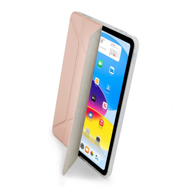 Pipetto iPad 10.9 (gen 10)/iPad 11 (A16) Fodral Origami No1 Original Case Metallic Rosa