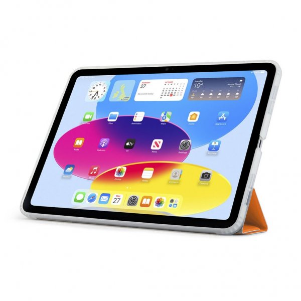 Pipetto iPad 10.9 (gen 10)/iPad 11 (A16) Fodral Origami No1 Original Case Orange