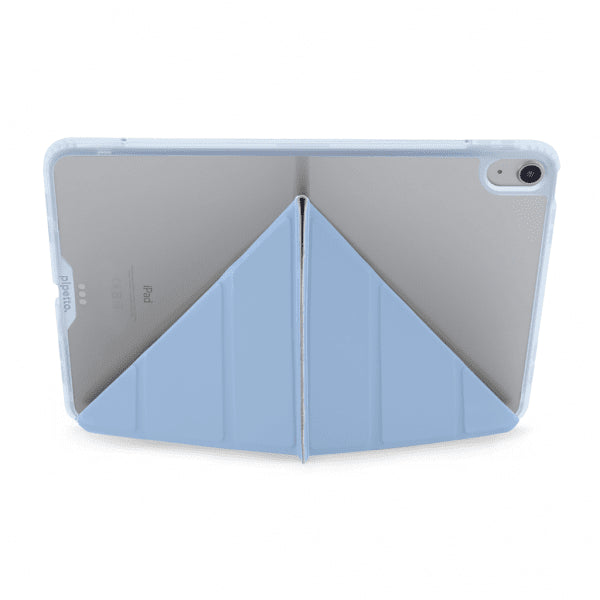 Pipetto iPad Air 13 (M2/M3/M4) Fodral Origami No1 Original Case Ljusblå