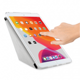 Pipetto iPad 10.2 (gen 7/8/9) Fodral Metallic Origami Silver