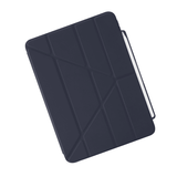 Pipetto iPad Air 11 (M2/M3/M4) Fodral Origami No3 Pencil Case Mörkblå