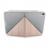 Pipetto iPad Air 11 (M2/M3/M4) Fodral Origami No3 Pencil Case Metallic Rosa