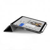 Pipetto iPad Air 11 (M2/M3/M4) Fodral Origami No3 Pencil Case Grå