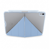 Pipetto iPad Air 11 (M2/M3/M4) Fodral Origami No3 Pencil Case Ljusblå