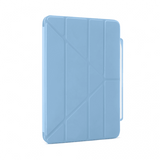 Pipetto iPad Air 11 (M2/M3/M4) Fodral Origami No3 Pencil Case Ljusblå