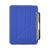 Pipetto iPad 10.9 (gen 10)/iPad 11 (A16) Fodral Origami No2 Pencil Shield Royal Blue