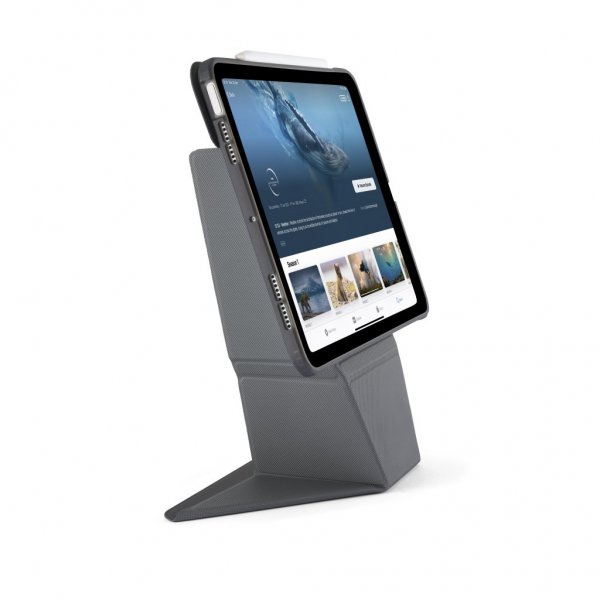 Pipetto iPad Air 13 (M2/M3/M4) Fodral Origami No6 Stand Svart