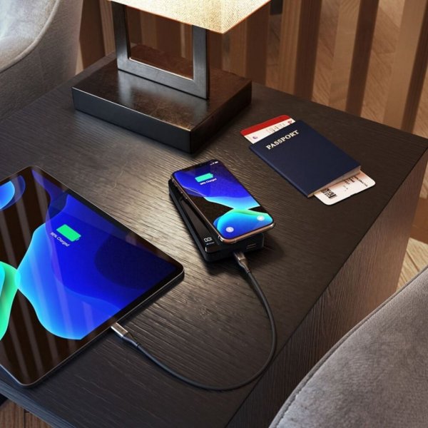 ALOGIC USB-C 10.000mAh Wireless Power Bank Ultimate Svart