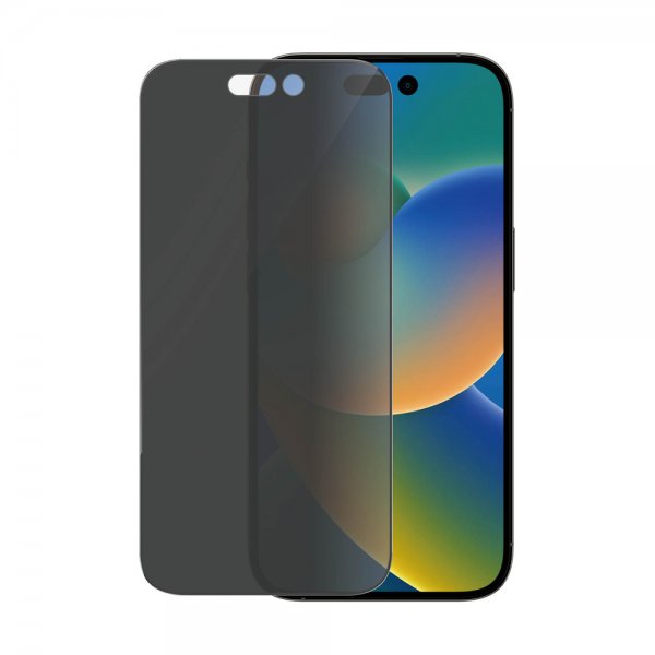 PanzerGlass iPhone 14 Pro Skärmskydd Ultra-Wide Fit Privacy EasyAligner