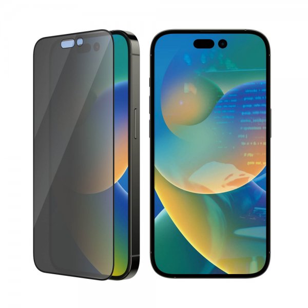PanzerGlass iPhone 14 Pro Skärmskydd Ultra-Wide Fit Privacy EasyAligner