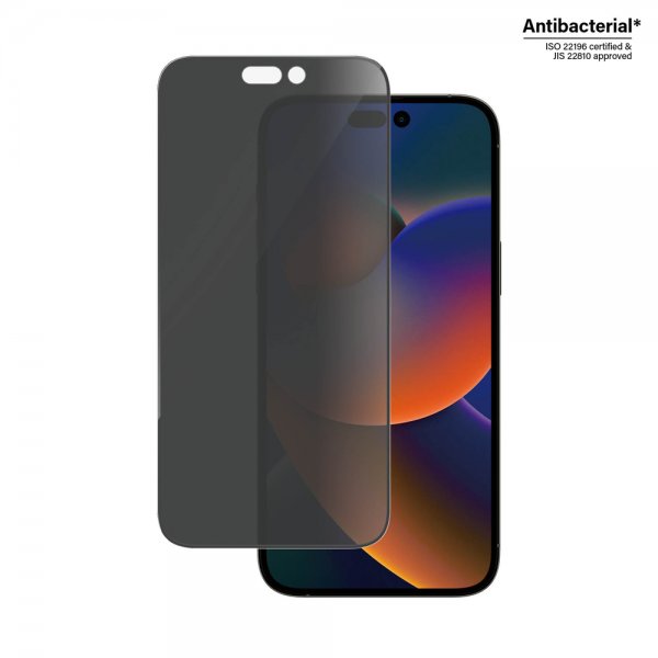 PanzerGlass iPhone 14 Pro Max Skärmskydd Ultra-Wide Fit Privacy EasyAligner