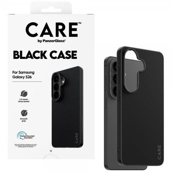 CARE by PanzerGlass Samsung Galaxy S26 Skal TPU Svart