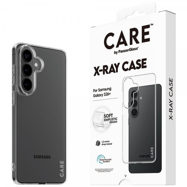 CARE by PanzerGlass Samsung Galaxy S26 Plus Skal X-Ray Transparent