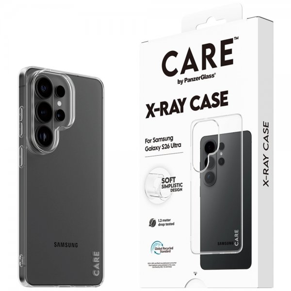 CARE by PanzerGlass Samsung Galaxy S26 Ultra Skal X-Ray Transparent