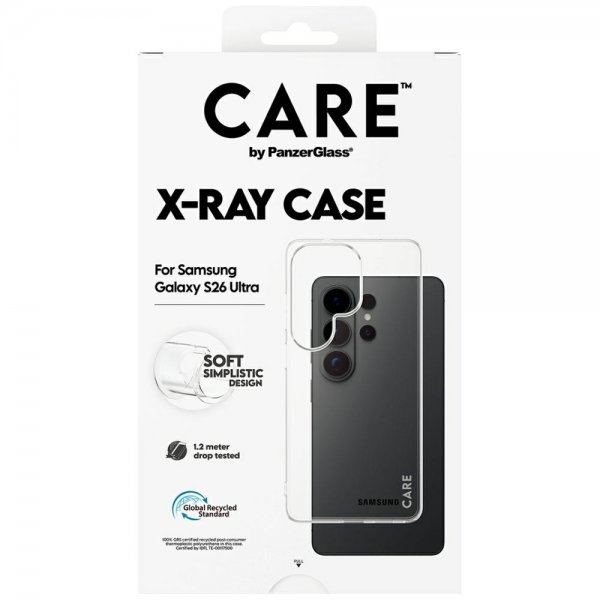CARE by PanzerGlass Samsung Galaxy S26 Ultra Skal X-Ray Transparent