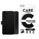 CARE by PanzerGlass Samsung Galaxy A17 Fodral Wallet Kickstand Svart