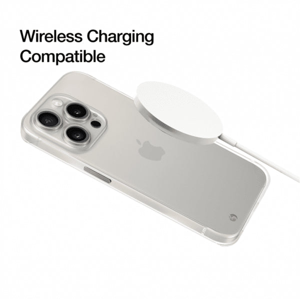 Just Mobile iPhone 15 Pro Skal TENC Slim Fit Frost