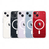 Just Mobile iPhone 14 Skal TENC BlingBling MagSafe Transparent