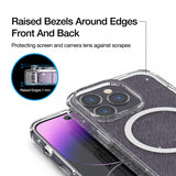 Just Mobile iPhone 14 Pro Skal TENC BlingBling MagSafe Transparent