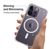 Just Mobile iPhone 14 Pro Skal TENC BlingBling MagSafe Transparent