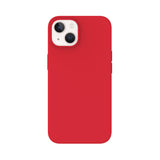 Just Mobile iPhone 14 Skal TENC Silicone MagSafe Röd