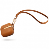 Moshi Pebbo Luxe AirPods 3 PU-Läder Brun