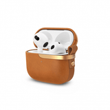 Moshi Pebbo Luxe AirPods 3 PU-Läder Brun