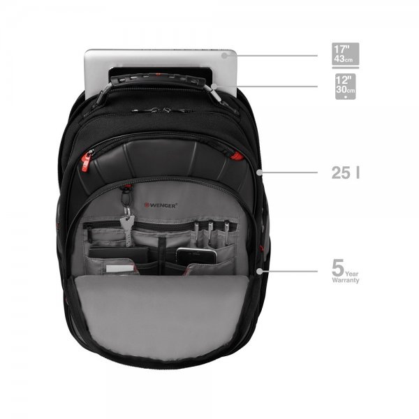 Wenger Pegasus 16" Datorryggsäck Svart