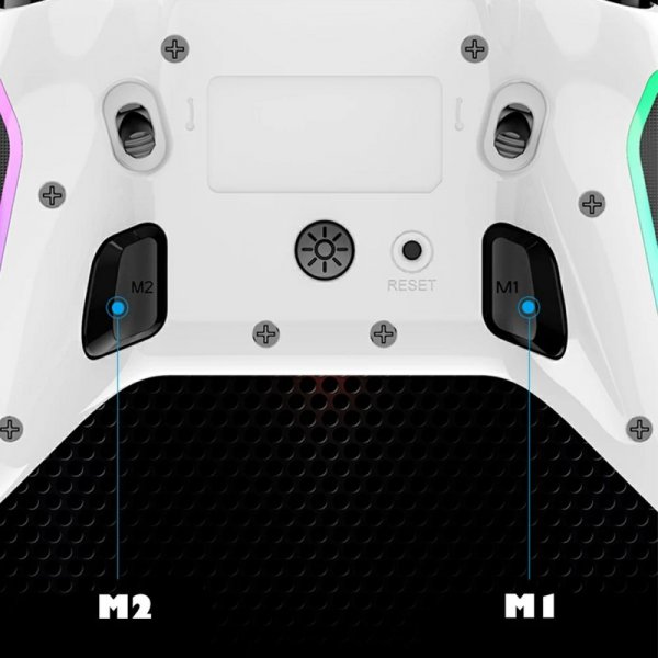 Ipega PG-9666 Trådlös Spelkontroll RGB Transparent Svart