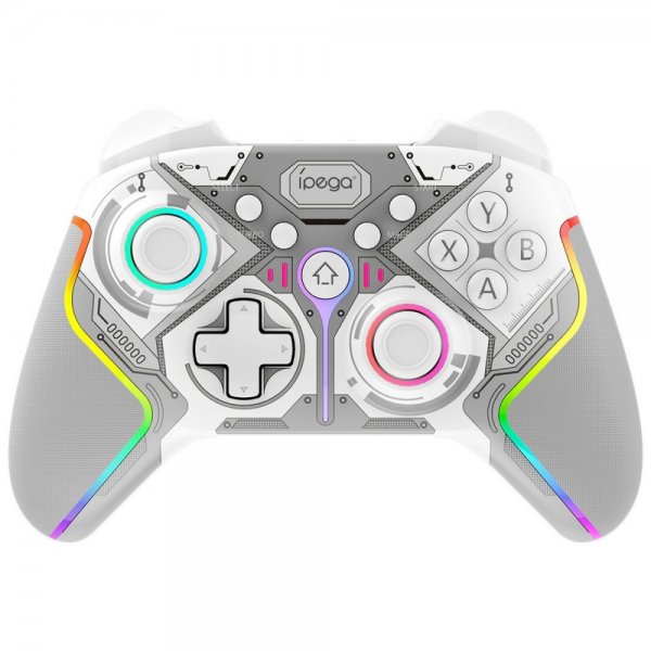 Ipega PG-9666 Trådlös Spelkontroll RGB Vit