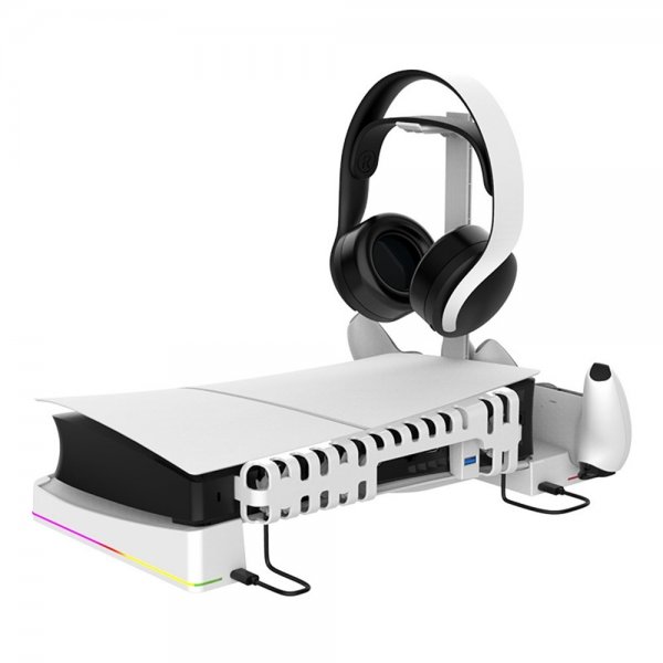 Ipega PG-P5S039 PlayStation 5 Slim Horisontell Dockningsstation