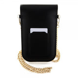 Hello Kitty Phone Bag Grained Svart