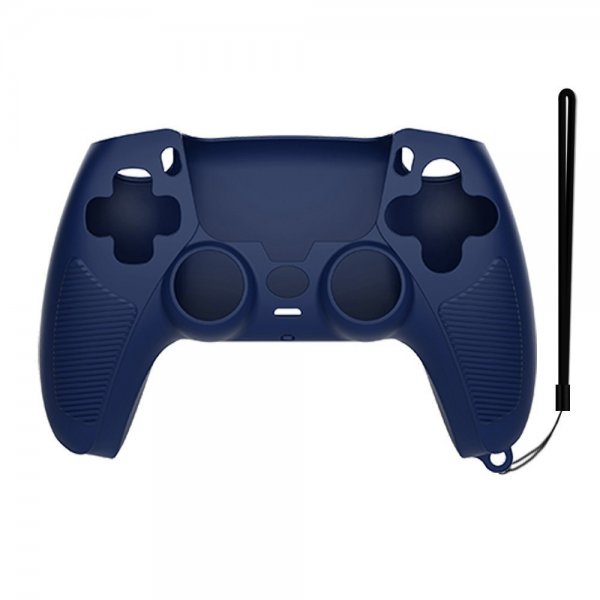 PlayStation 5 DualSense Kontroll Skal med Strap Blå