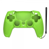PlayStation 5 DualSense Kontroll Skal med Strap Limegrön