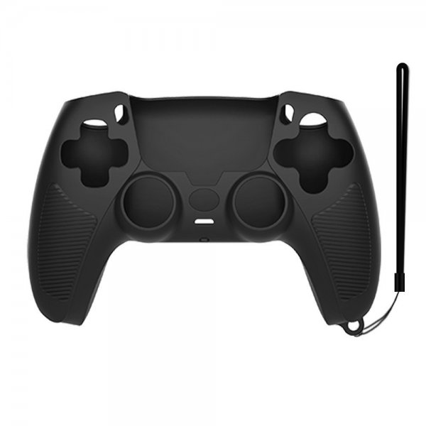 PlayStation 5 DualSense Kontroll Skal med Strap Svart
