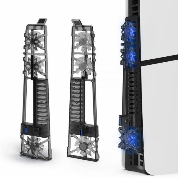 JYS PlayStation 5 Slim Kylningsfläkt RGB