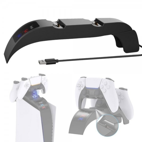Ipega PlayStation 5 Toppmonterad Snabbladdningsdocka