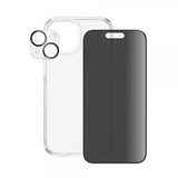 PanzerGlass iPhone 15 3-in-1 Bundle Set Privacy