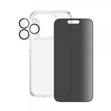 PanzerGlass iPhone 15 Pro 3-in-1 Bundle Set Privacy