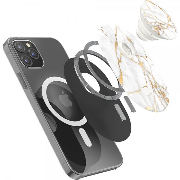 Popsockets PopGrip for MagSafe Gold Lutz Marble