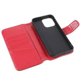 Nordic Covers iPhone 14 Pro Fodral Essential Leather Poppy Red