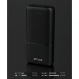 Deltaco Powerbank 20 000 mAh Fast Charge 20W Svart