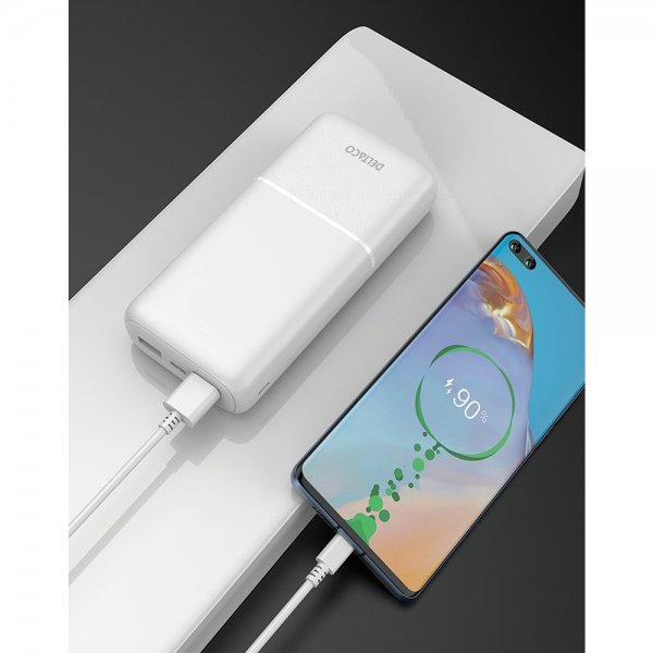 Deltaco Powerbank 20 000 mAh Vit