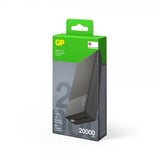 GP Powerbank M2+ 10 000 mAh Grå